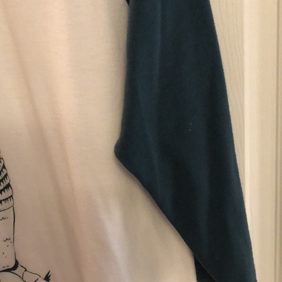 Christmas Armadillo Baseball Tee - Picture 2 of 2